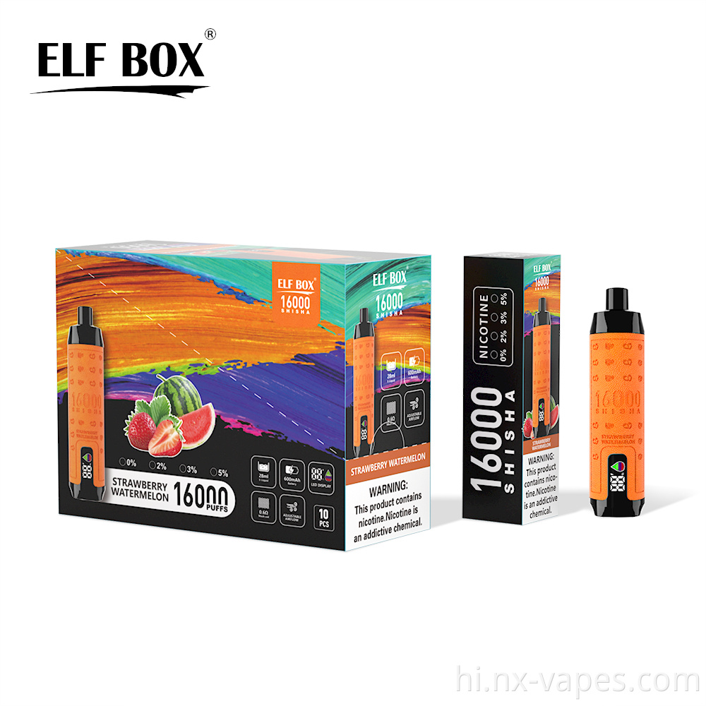 elf box shisha 16000 36